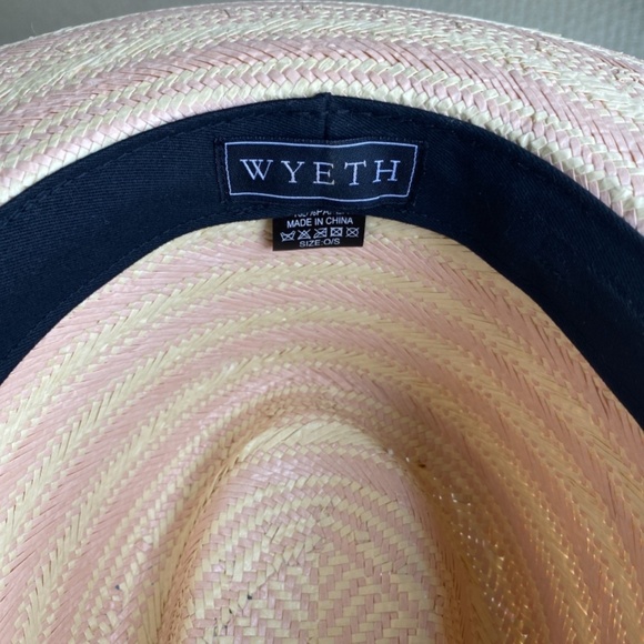 Anthropologie women's hat light pink and cream - Picture 5 of 6